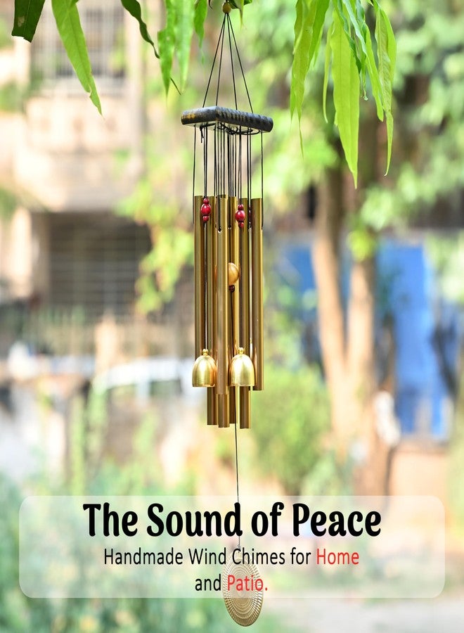Hindcraft Soothing Wind Chimes - Diwali Gift for Positive Energy & Relaxing Home Décor | Perfect for Bedroom, Living Room, Balcony & Garden | Ideal Gift for Women, Men & Couples - Image 5